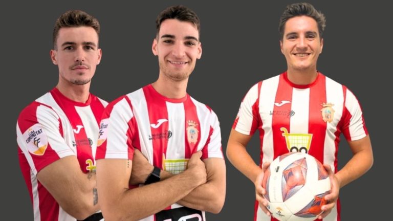 Yeray y Samuel renovados, no continúa Emilio Gil. Fotos: L´Ollería CF.