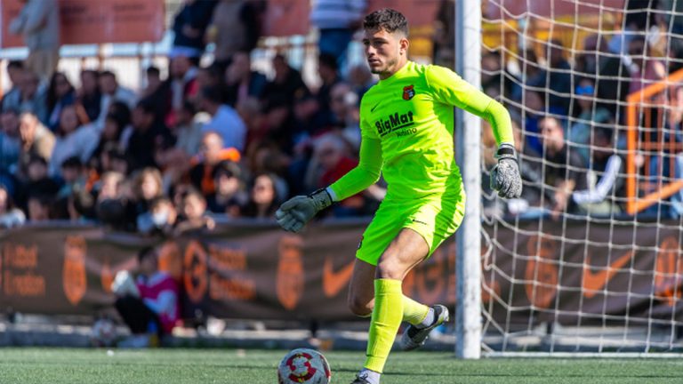 Pablo García, portero del Torrent CF.