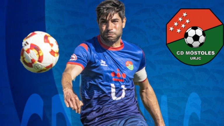 Álvaro Portilla, jugador del CD Móstoles. Foto: Club.