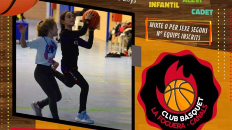 Torneo 3x3 de baloncesto en Canals. Foto: CB La Foguera Canals.