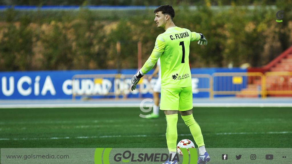 Carles Fluixá, portero del CF La Nucia.