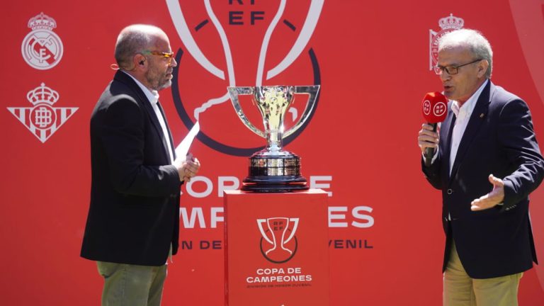 Sorteo de la Copa de Campeones. Foto: RFEF.
