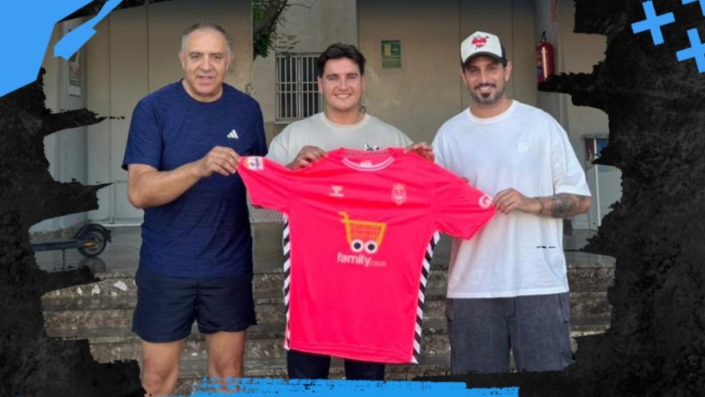 Emilio Gil, nuevo fichaje del CD Olímpic. Foto: Club.