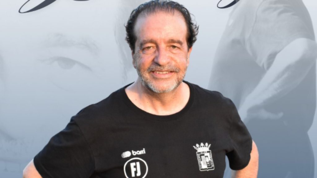 Félix Jiménez, entrenador del CFJ Tamarite. Foto: CDJTamarite.