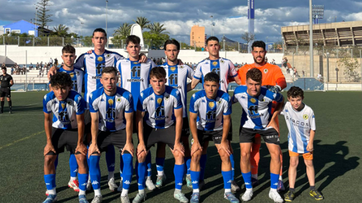 Once del Hércules CF B. Foto: Club. 