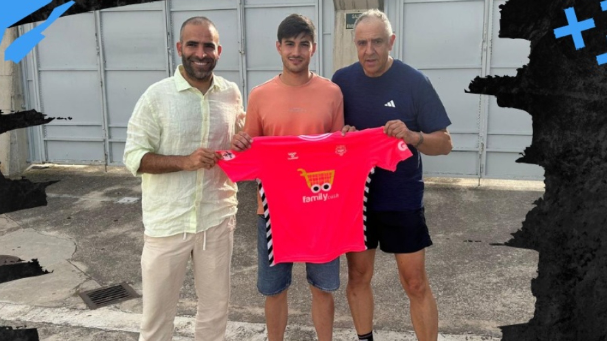 Marc Grau renovado como jugador del CD Olímpic. Foto: Club. 