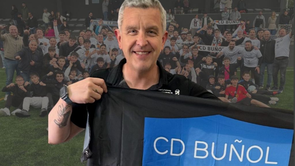 Nicolás Galarza, Presidente del CD Buñol. Foto: CD Buñol