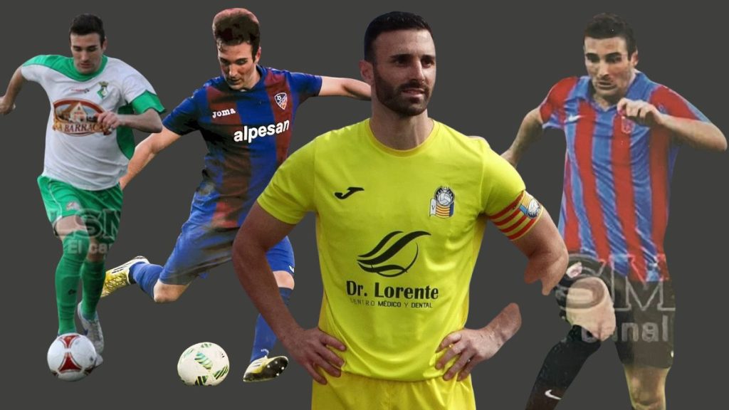 Óscar Gomis en diferentes etapas.