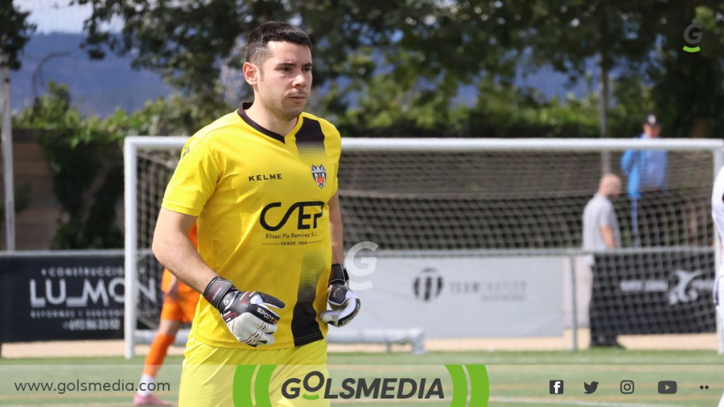 Pablo Coronado, portero de la UD Castellonense.