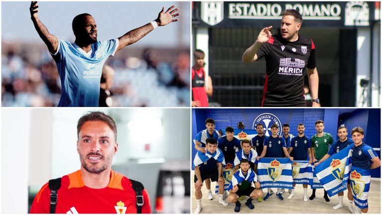Fotos: UD Ibiza, AD Mérida, Real Murcia CF y SD Ponferradina.