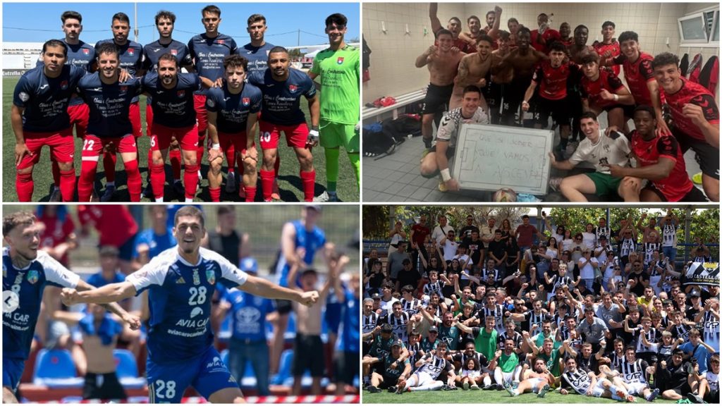 Foto: Cortés, Porreres, San Fernando y Castellonense.