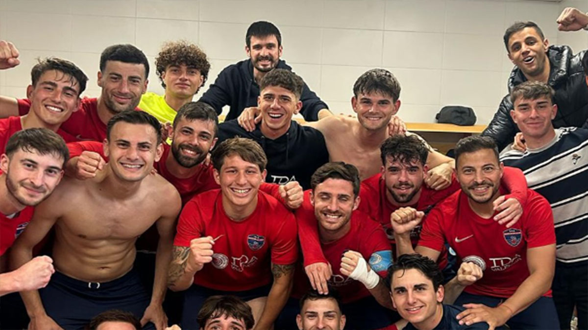 La plantilla del At. Quart de les Valls. Foto: club.