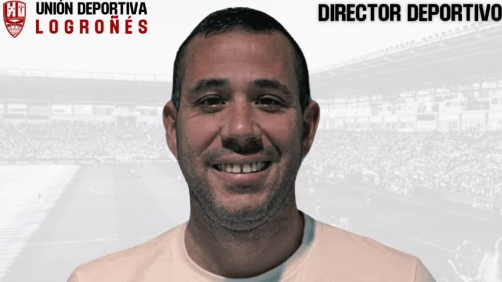 Quique García, Director Deportivo de la UD Logroñés. Foto: club.