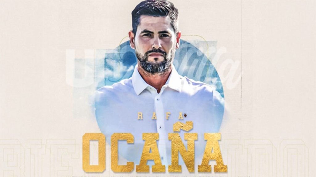 Rafa Ocaña, nuevo Dir. Deportivo de la UD Melilla. Foto: Club.