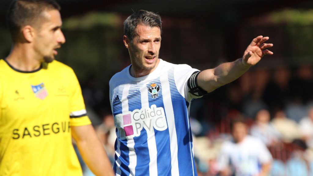 Rubén Solano, delantero del CF Talavera. Foto: CF Talavera.