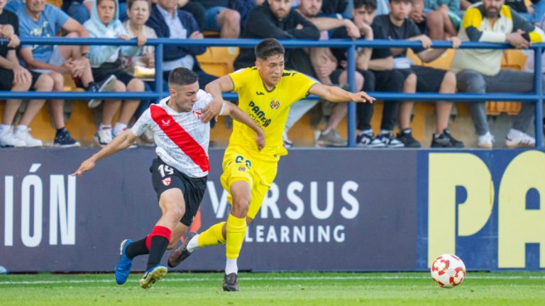 Villarreal CF B vs Sevilla At. Foto: Villarreal CF.