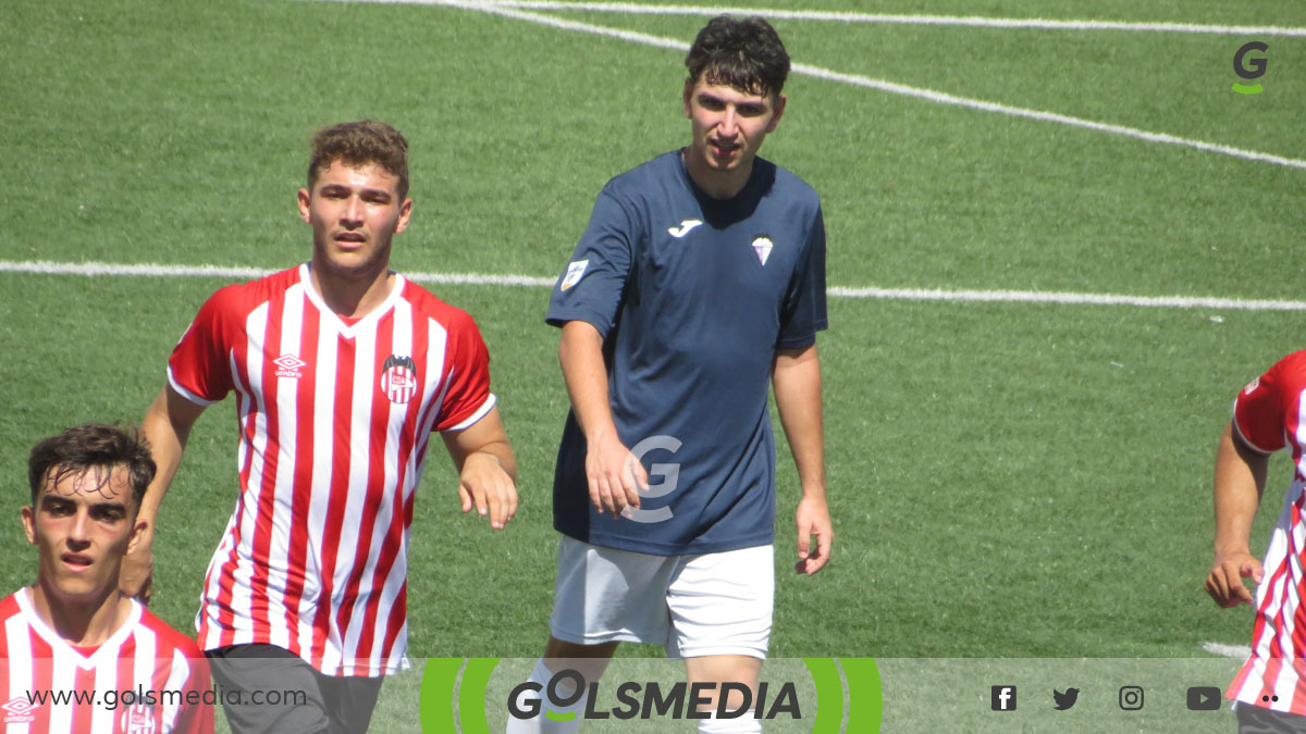 Javi Fuste en un partido de la UD Quart.