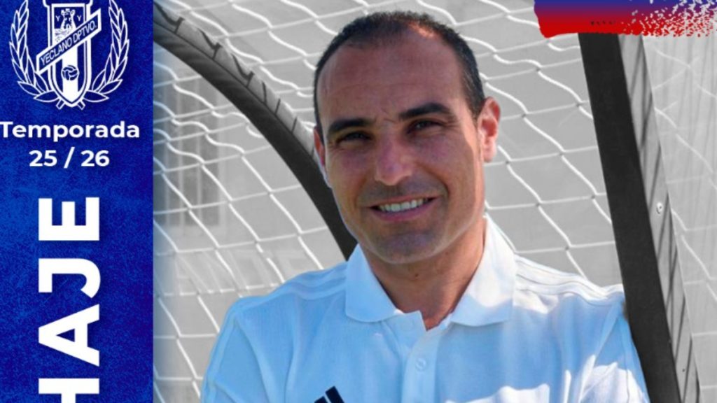 Iván Martínez, entrenador del Yeclano Deportivo. Foto: Yeclano Deportivo.