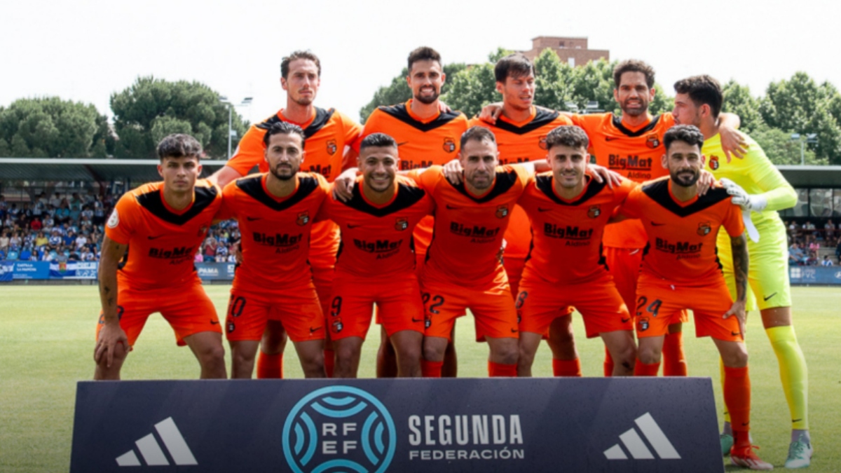 Once del CF Talavera. Foto: Club.