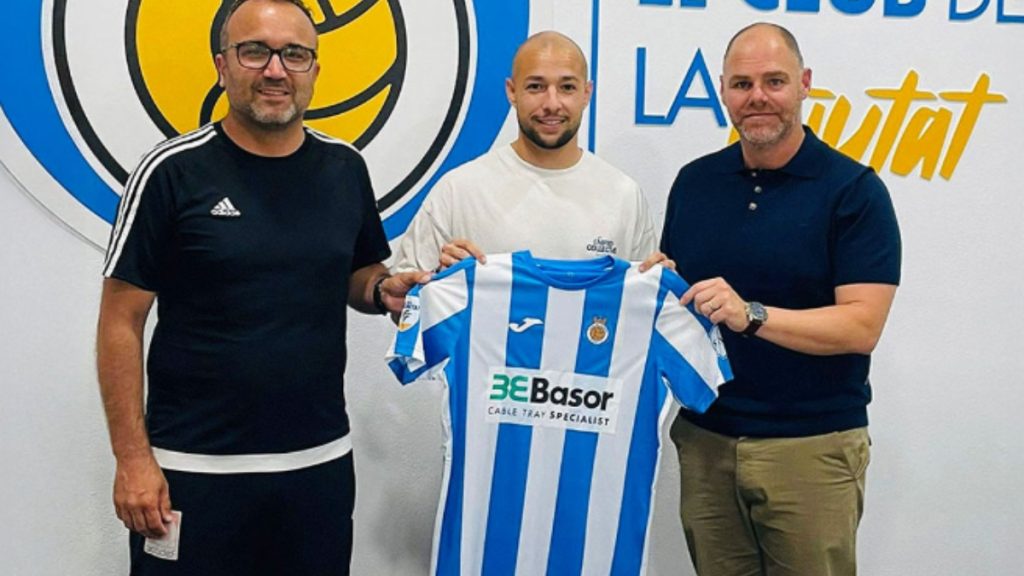 Vicent Talens nuevo fichaje del CF Gandia. Foto: CF Gandía.