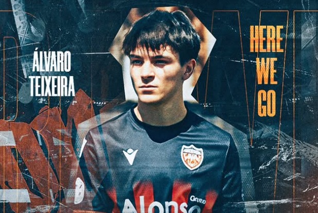 Álvaro Teixeira, jugador del Patacona CF.