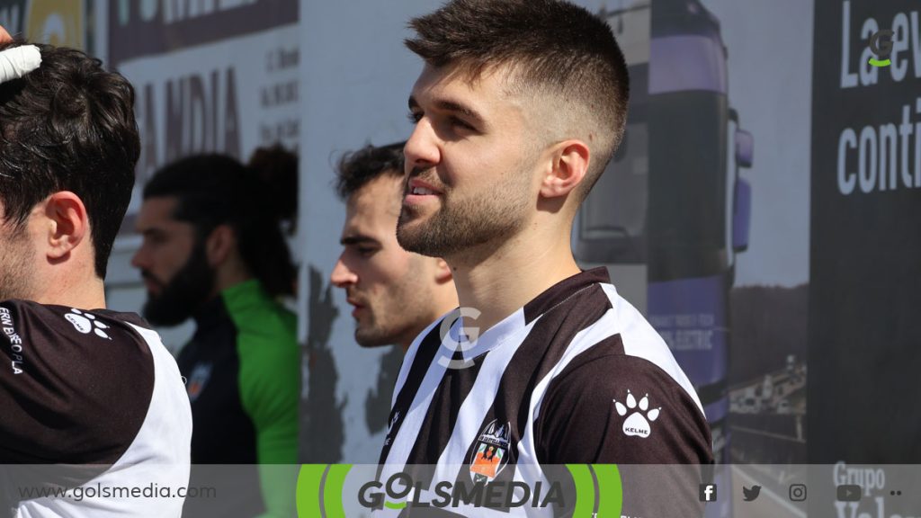 Agus Murillo, jugador de la UD Castellonense.