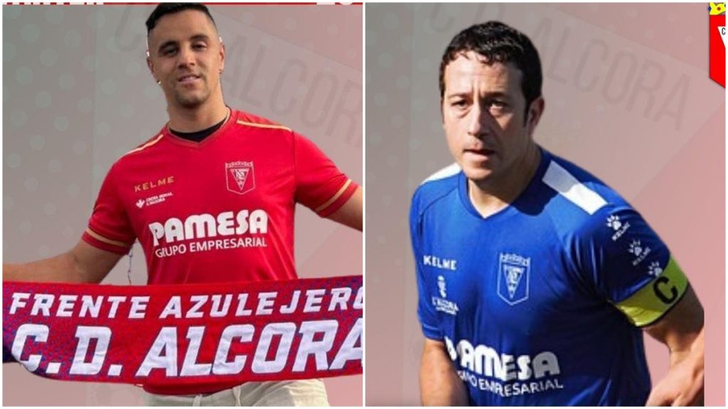 Juan Pelarán y Cris Albalat, fichaje y renovación en el CD L´Alcora. Foto: Club.