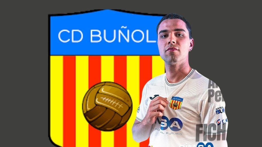 Álvaro Peris, fichaje del CD Buñol. Foto: Club.
