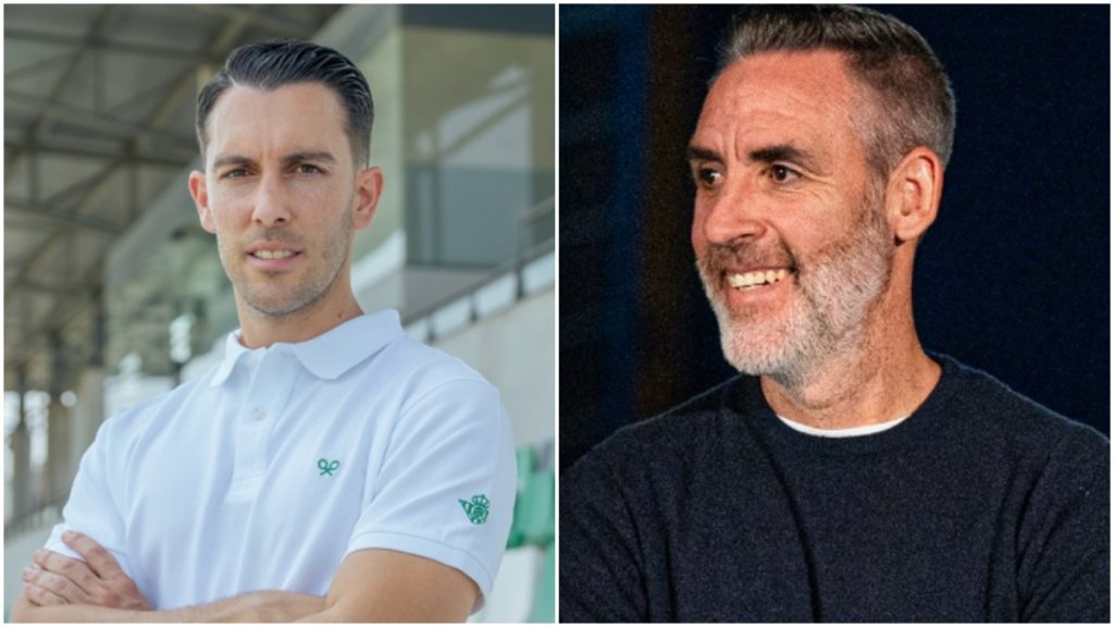 Javi Medina y Abel Gómez, nuevos entrenadores del Betis Deportivo y Antequera. Fotos. clubes.
