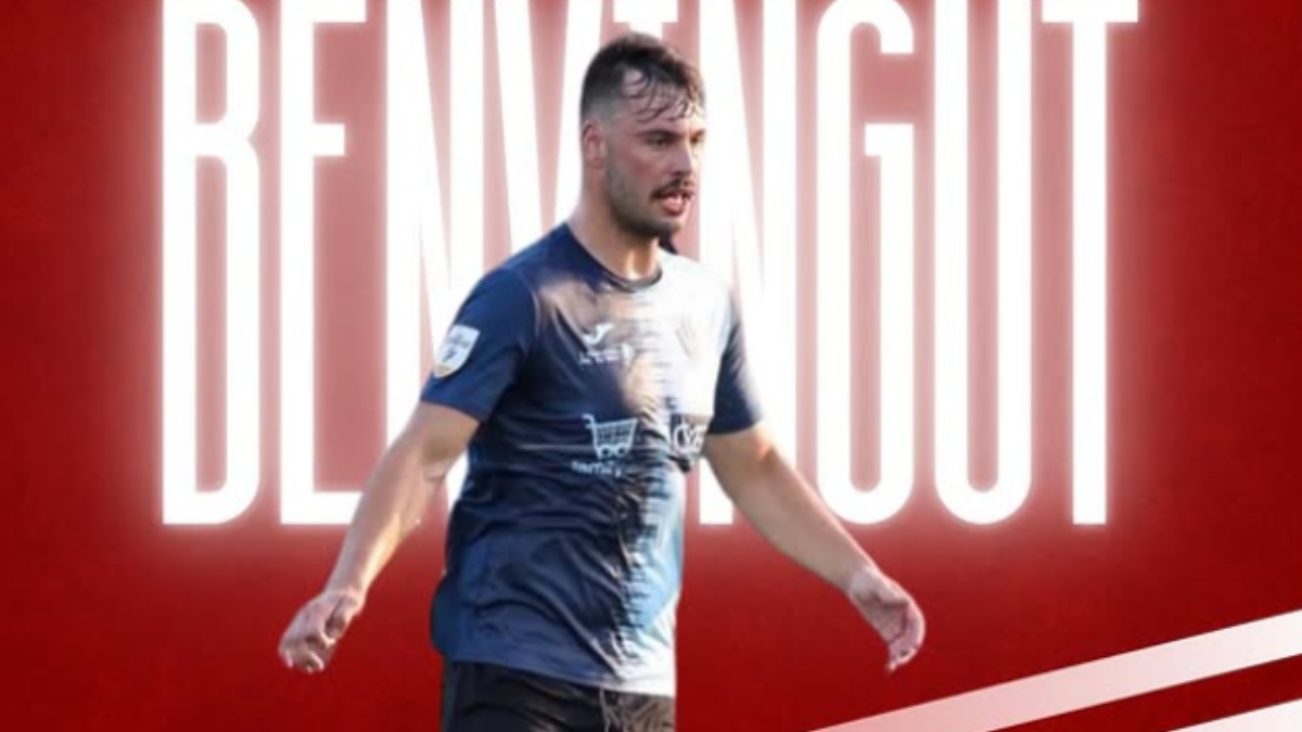Alberto Sanchis, nuevo jugador del Benigànim. Foto: Benigànim CF.