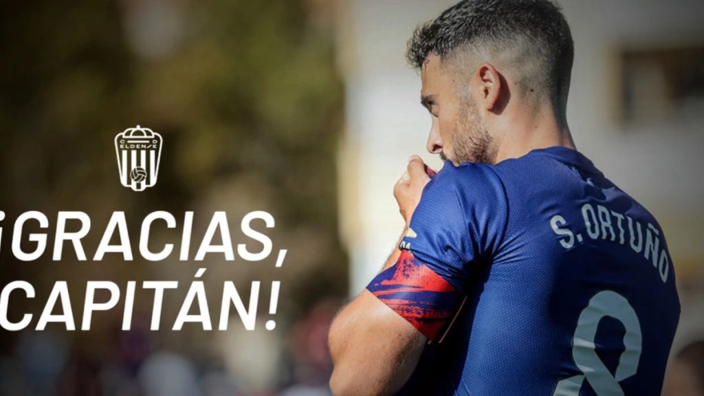Sergio Ortuño, capitán del CD Eldense. Foto: Club.