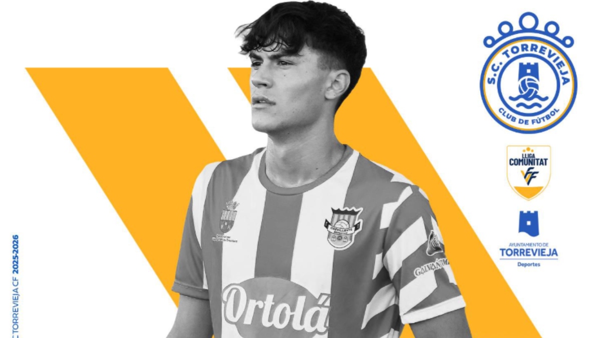 Álex, fichaje del SC Torrevieja. Foto: Club. 