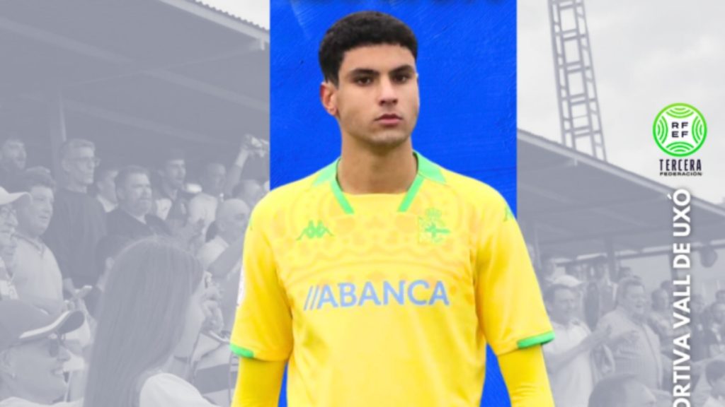 Ayman Rajouani, nuevo fichaje de la UD Vall de Uxó. Foto: Club.