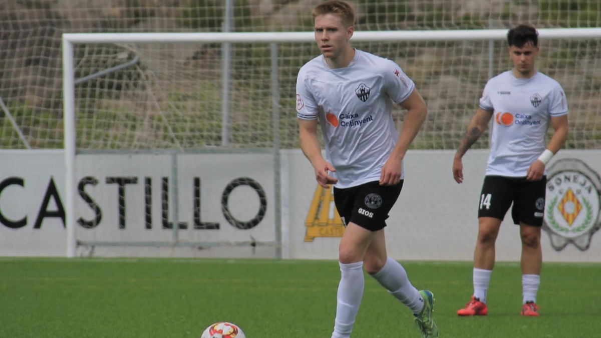 Diego Cambra, jugador del Ontinyent 1931 CF. Foto: Club.