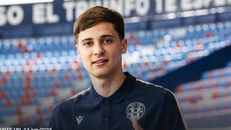 Dylan Iglesias, nuevo jugador del At. Levante UD. Foto: Club.