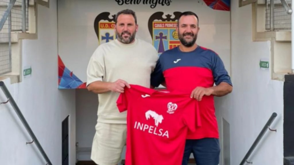Miquel Castalla, nuevo entrenador de la UD Canals. Foto: Club.
