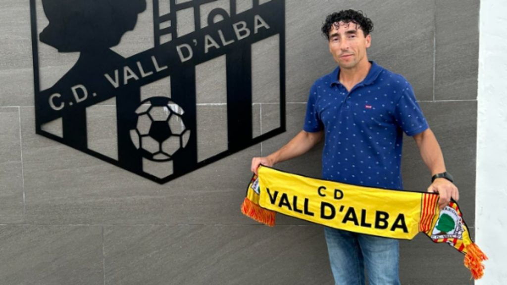 David Catalán "Cata", nuevo entrenador del CD Vall d´Alba. Foto: Club.