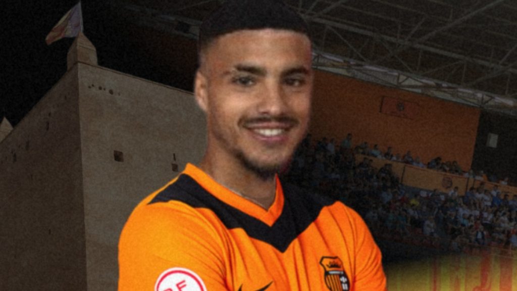 Hugo Esteban, nuevo delantero del Torrent CF. Foto: CLub.