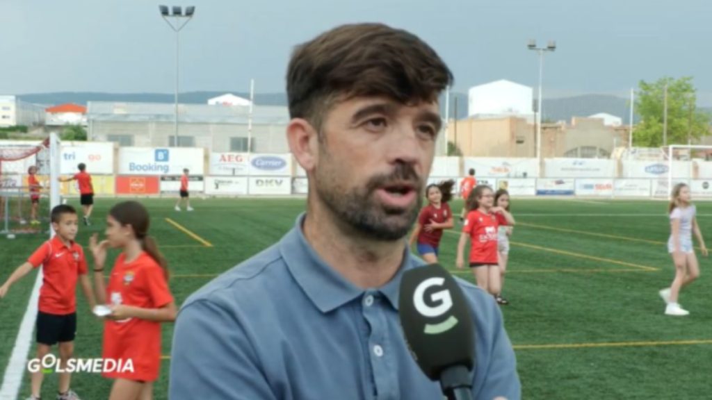 Iñaki Rodríguez, entrenador de la UD Castellonense.