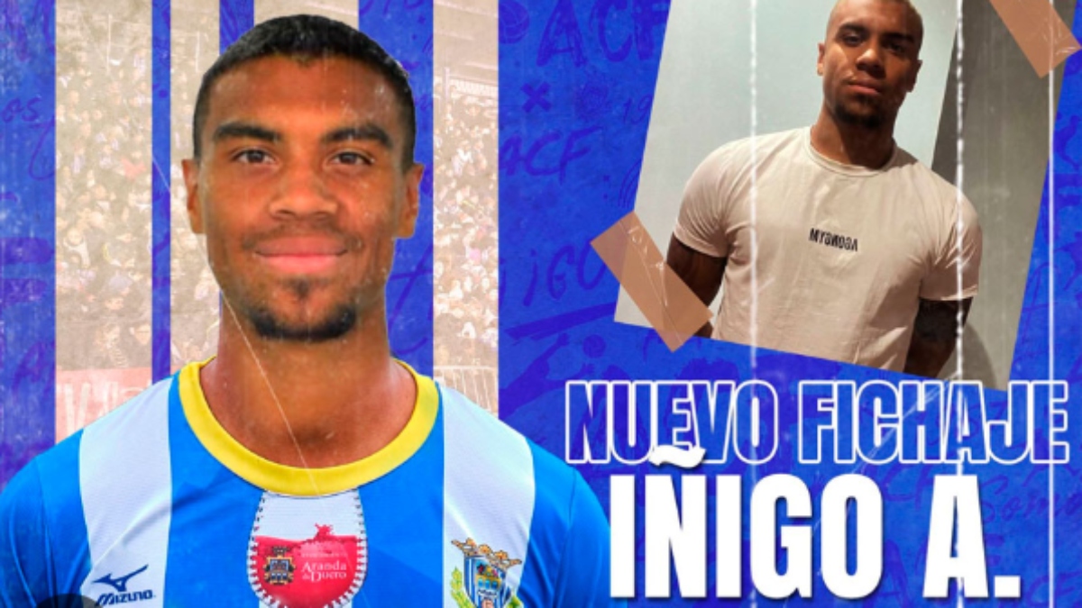 Iñigo San Clemente, nuevo jugador del Arandina.