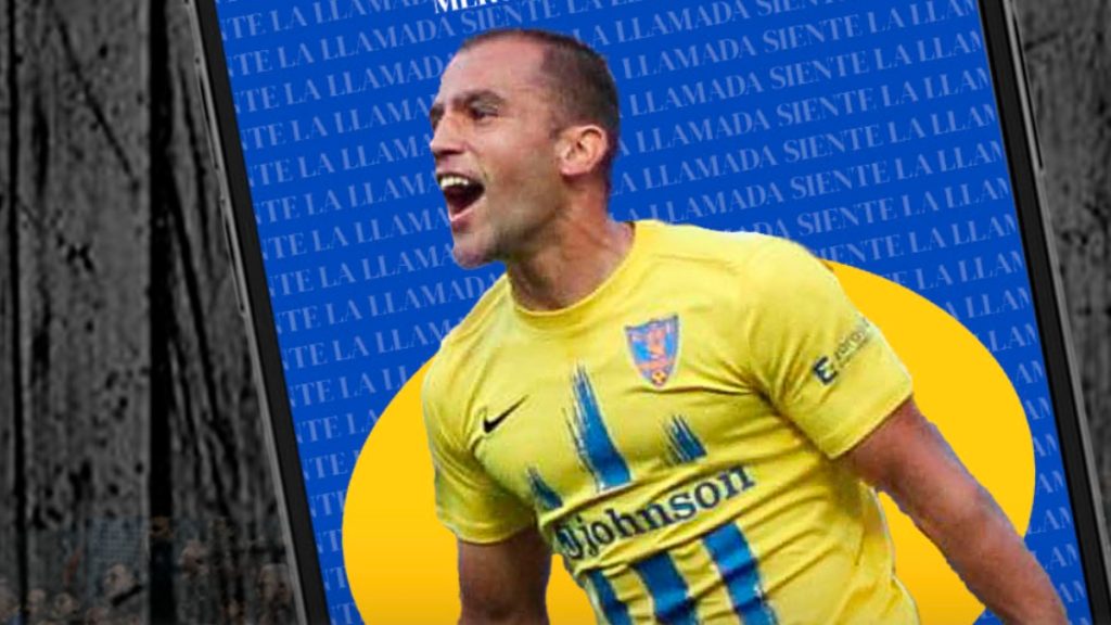 Juanma, lateral del Orihuela CF. Foto: Club.