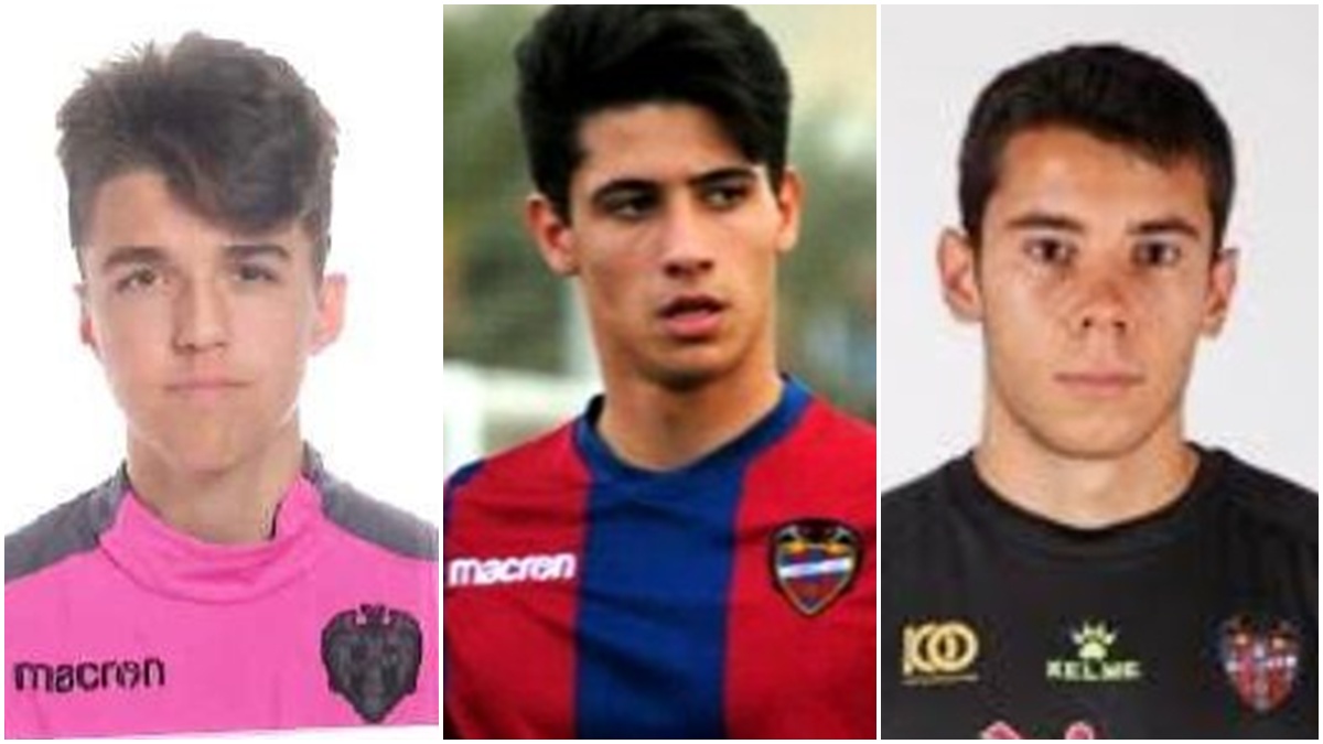 Agus Murillo, Germán Lidón y Pablo Coronado.