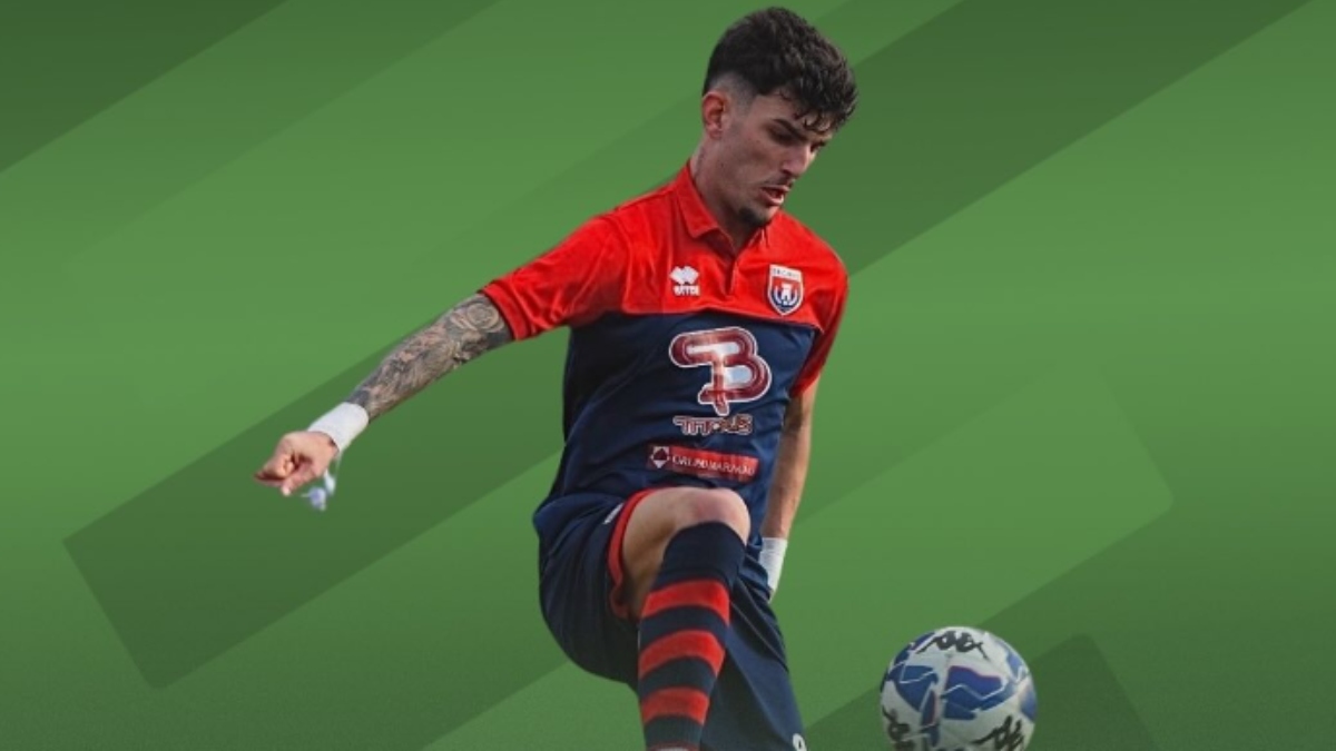 Marc Sirvent, jugador de la UD Calpe. 