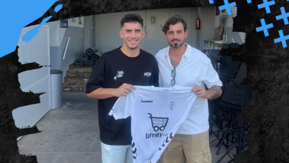 Noel Riera, nuevo jugador del CD Olímpic. 