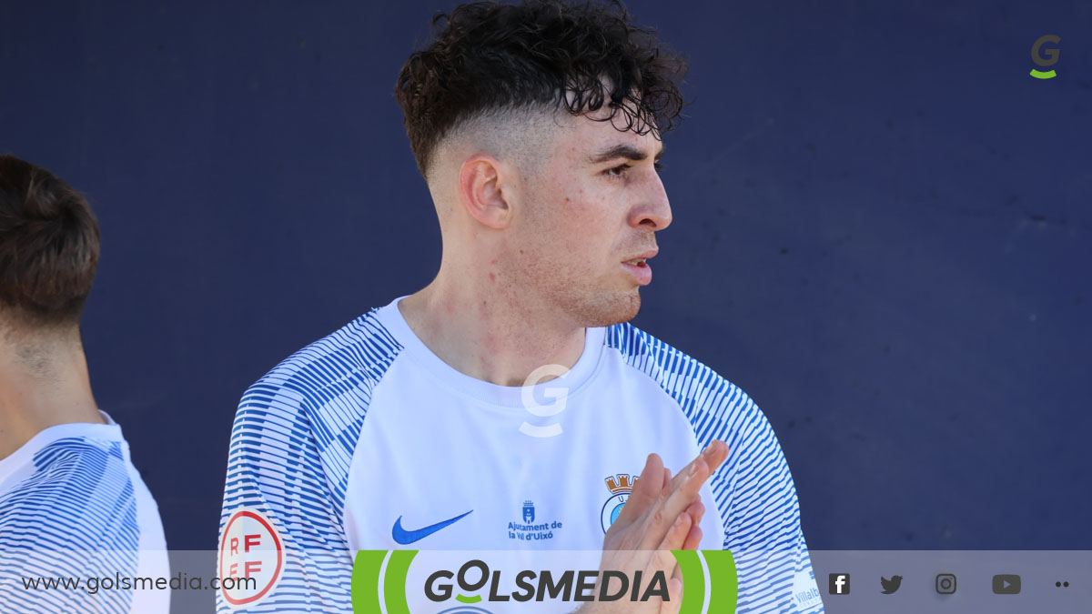 Sergi Añó, jugador de la UD Vall de Uxó.