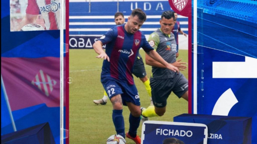 Álvaro Traver, jugador de la UD Alzira.