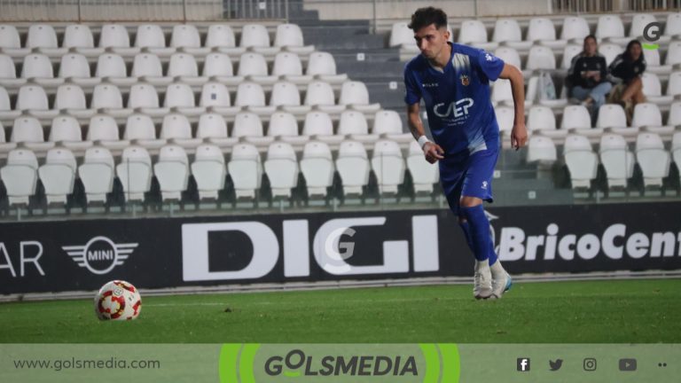 Rulo en la final del Playoff de ascenso con el Castellonense.