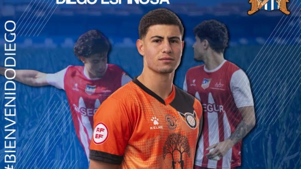 Diego Espinosa, nuevo jugador del Águilas FC. Foto: Águilas FC.