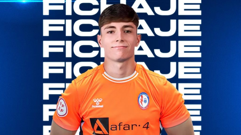Josan es nuevo portero del Rayo Majadahonda. Foto: Club.