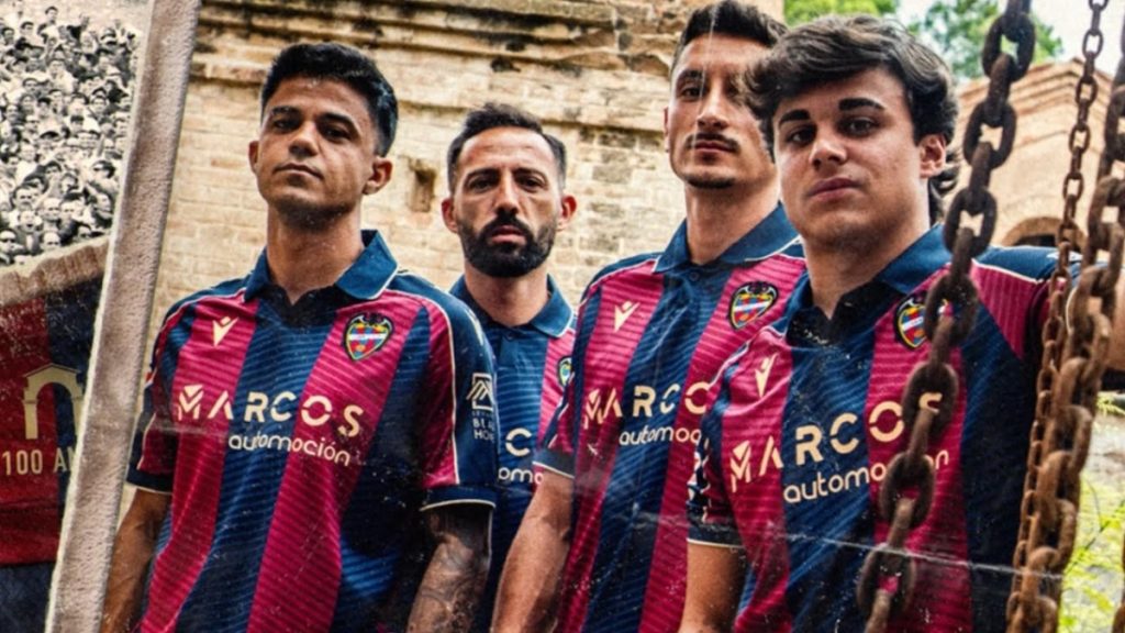 Equipación del Levante UD 2025-26. Foto: Club.
